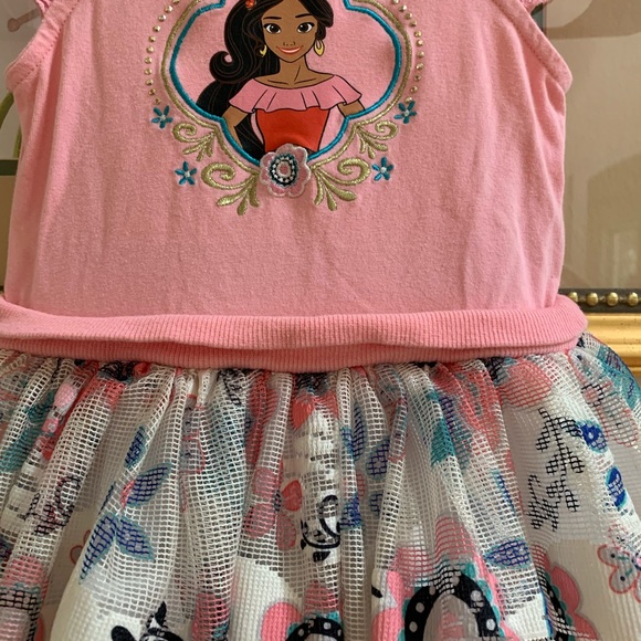 Girls pink dress siz 2T - Picture 3 of 4